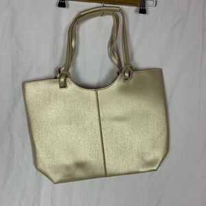 Neiman Marcus gold bag